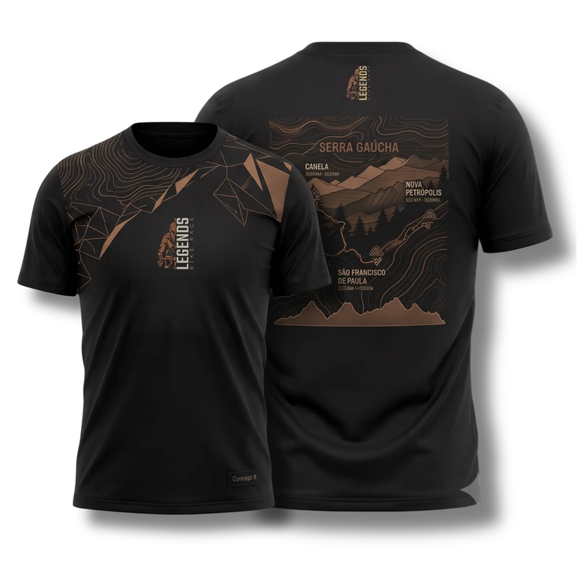 Camiseta casual oficial Legends Bike Race